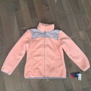 Girls Reebok Fleece Jacket Size M 10/12
